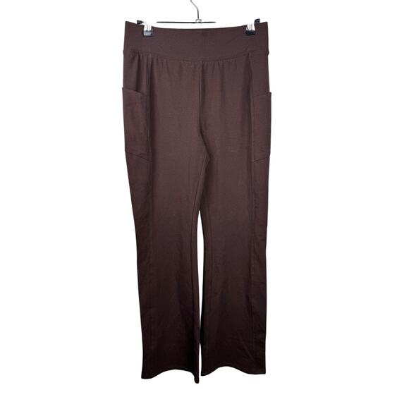 QVC Denim&Co Reg Yoga Stretch Lightly Boot Pant w/Pockets Brown NWOT Size XS - Picture 4 of 8